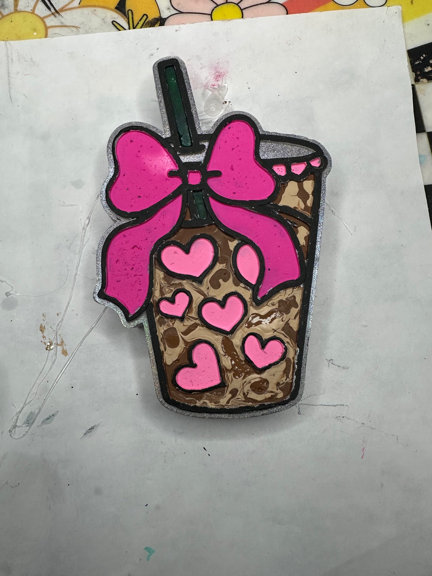 Ice Coffee Car Freshie