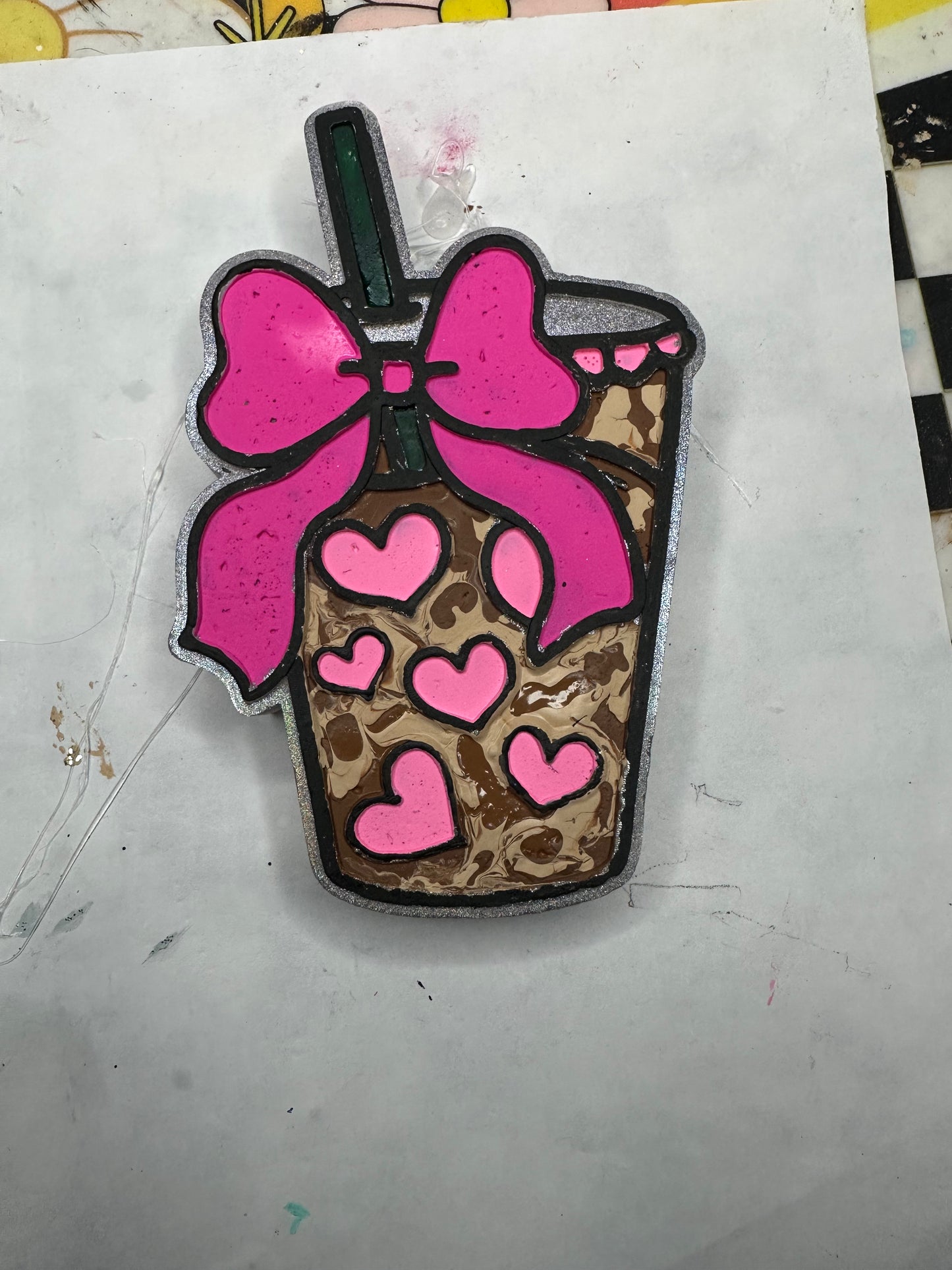 Ice Coffee Car Freshie