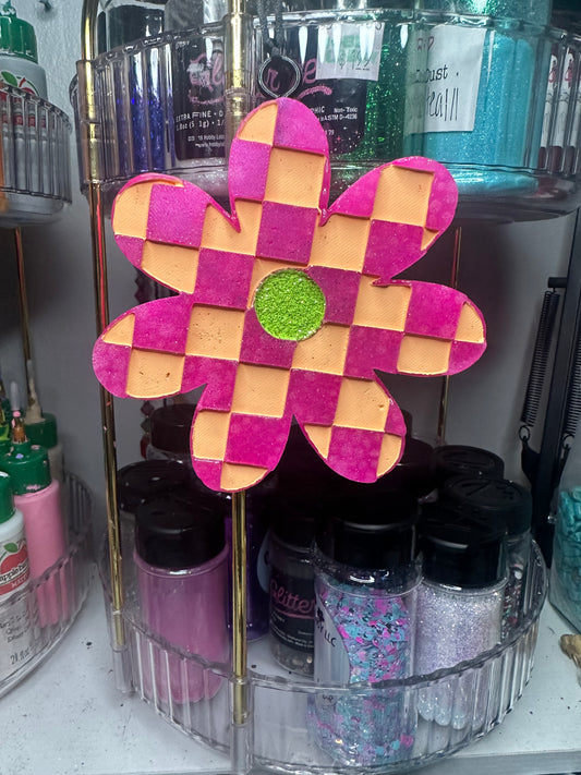 Checkered Flower
