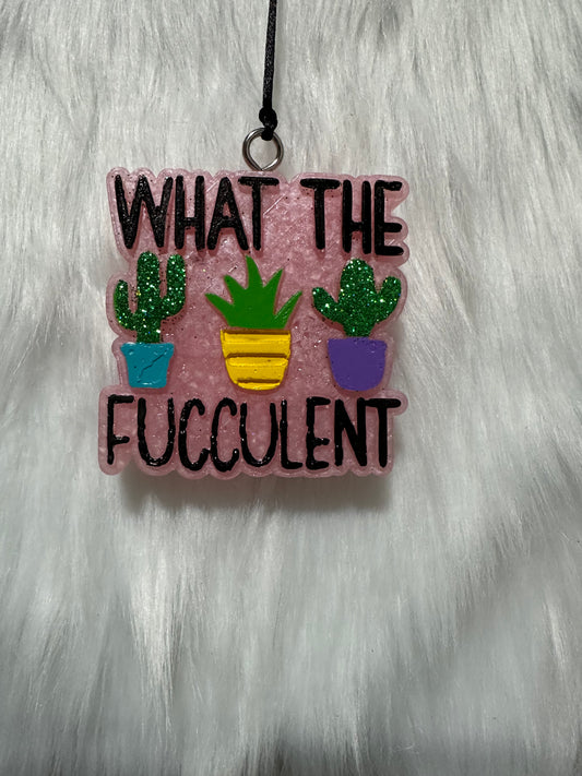 What the Fucculent Car Freshie