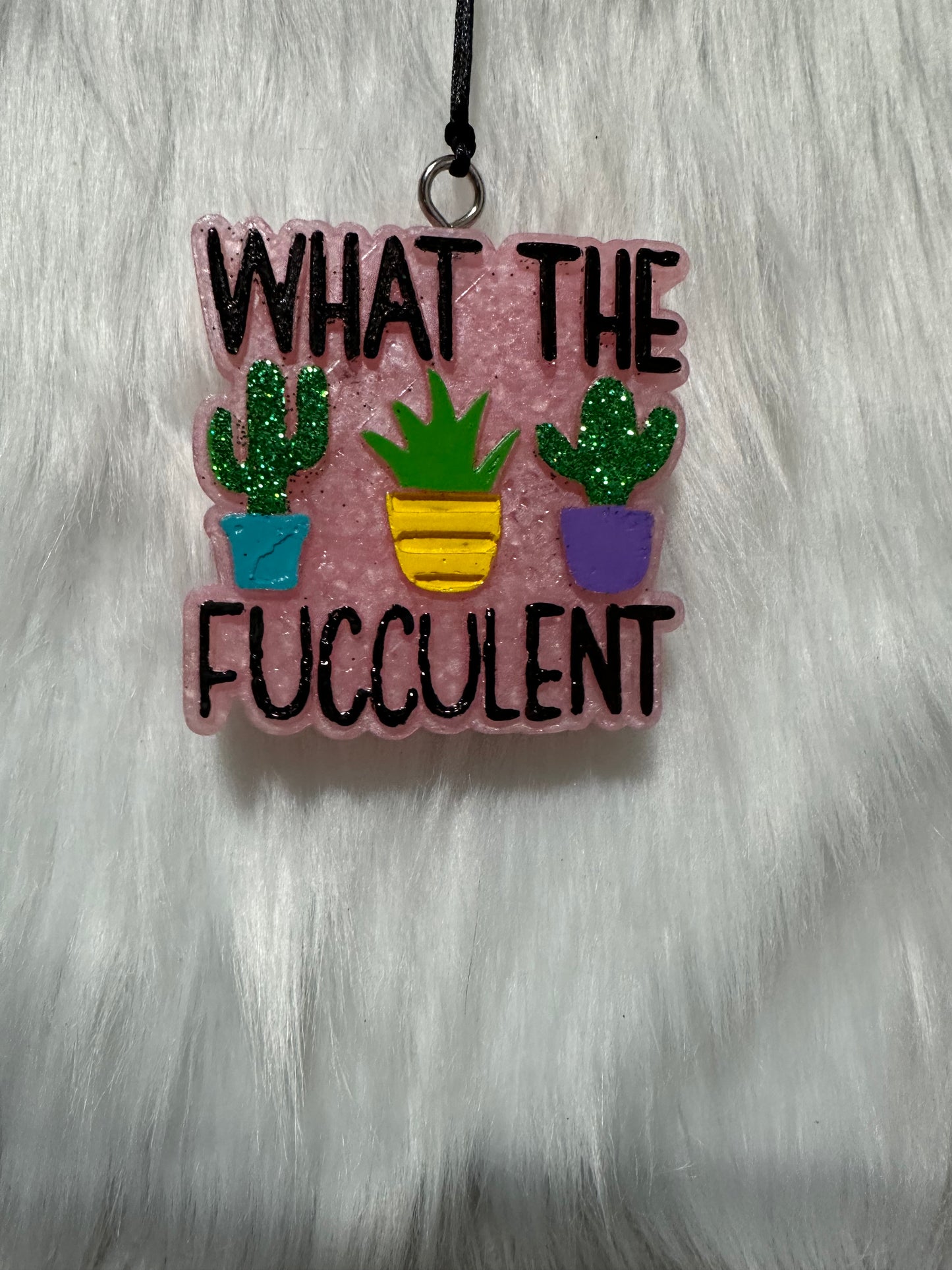 What the Fucculent Car Freshie