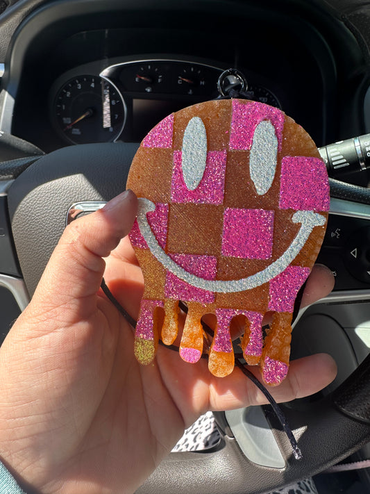 Drippy smiley face set