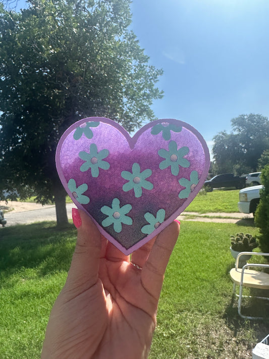 Heart with Daisy