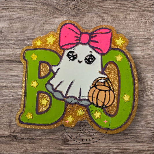 Boo Ghost with Bow