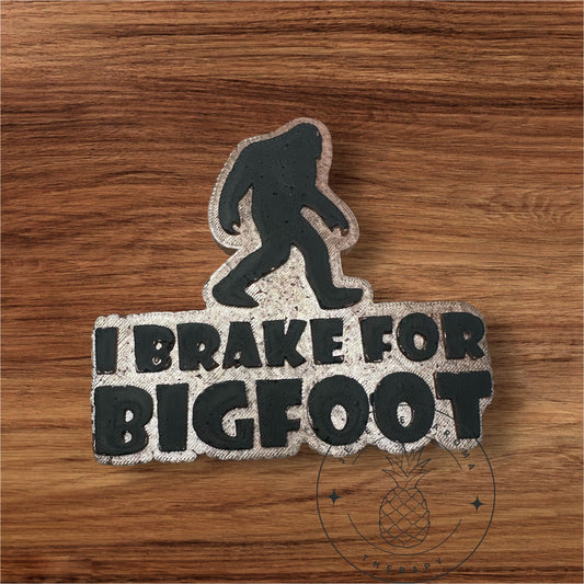 I brake for big foot