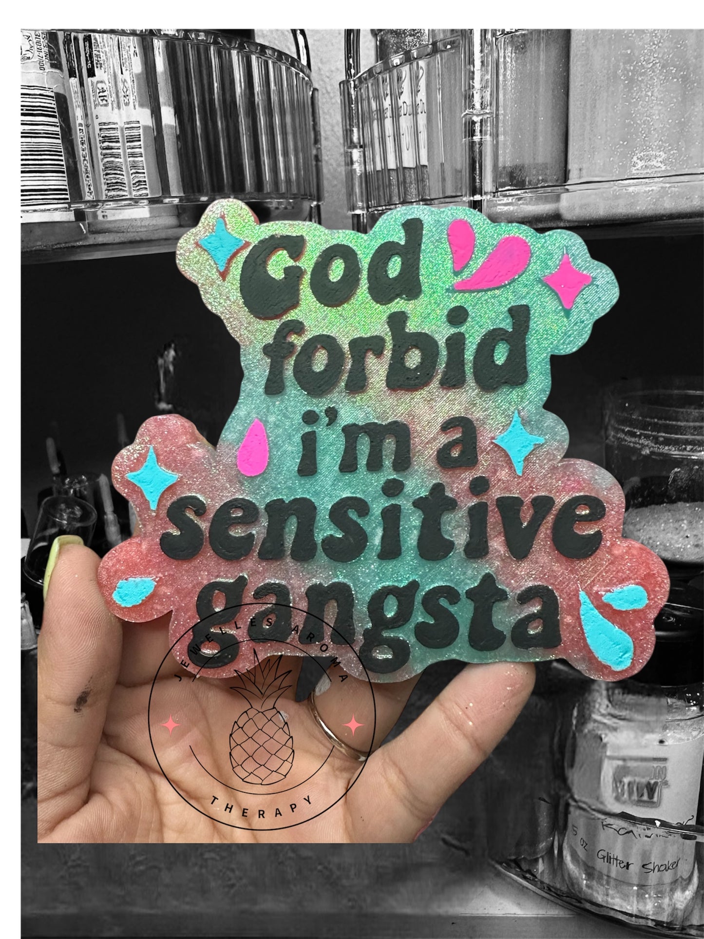 God forbid I’m a sensitive gangsta