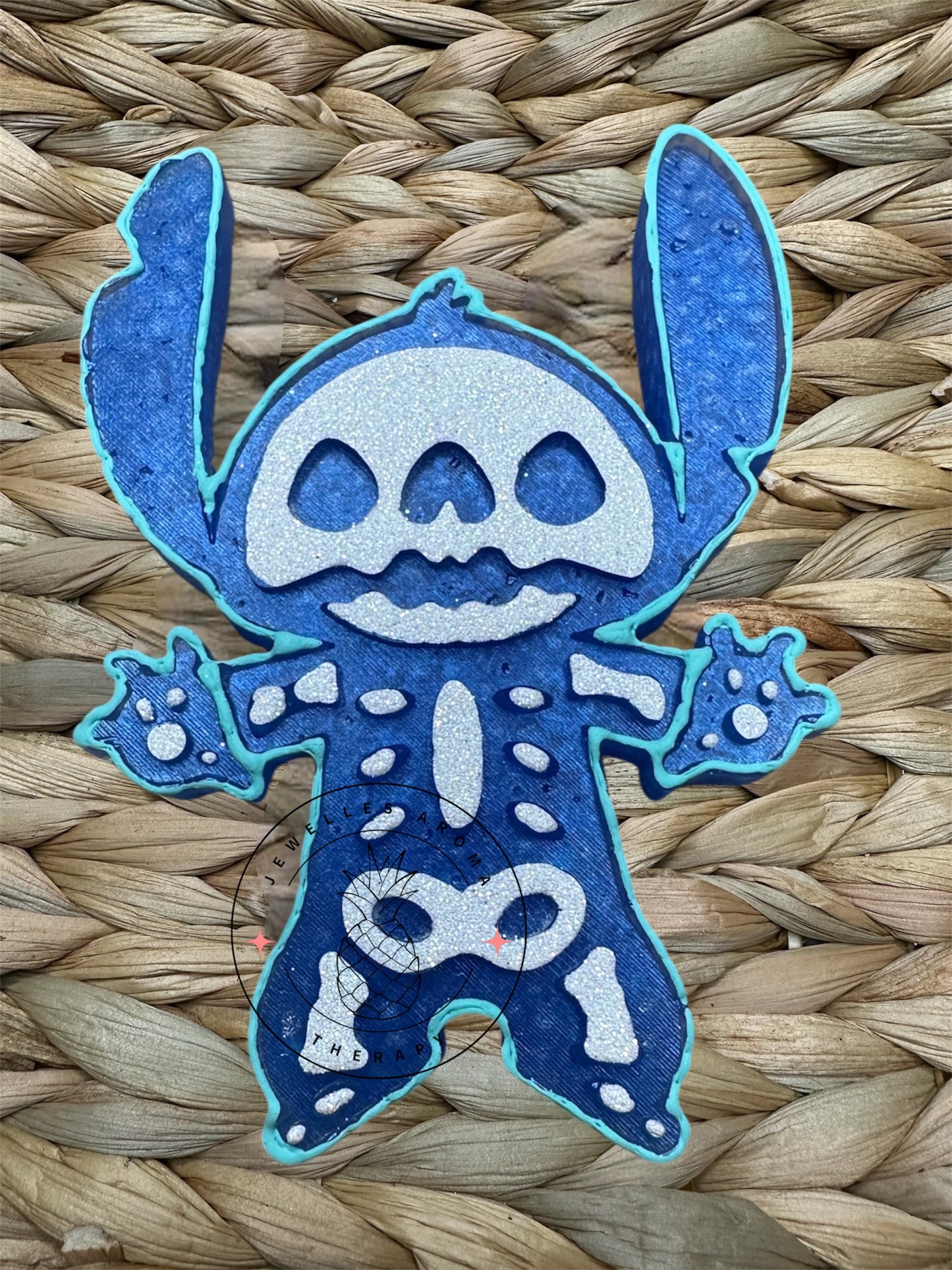 Blue guy Skeleton-Glow in the Dark