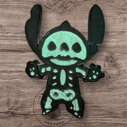 Blue guy Skeleton-Glow in the Dark