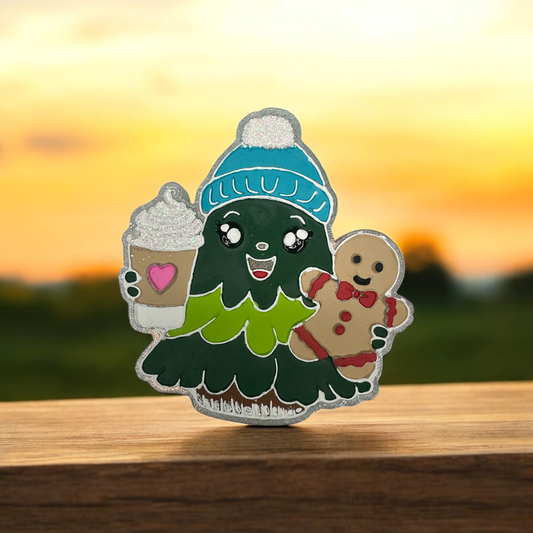 Christmas Tree with Snack and Coffee